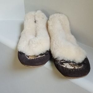 Coach slippers